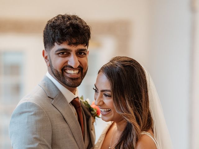 Manvir and Grishma&apos;s Wedding in Lower Froyle, Hampshire 108