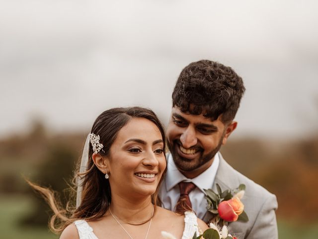 Manvir and Grishma&apos;s Wedding in Lower Froyle, Hampshire 116