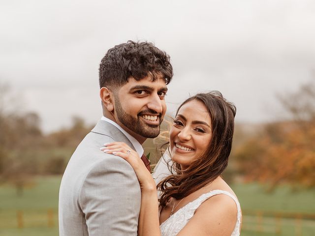 Manvir and Grishma&apos;s Wedding in Lower Froyle, Hampshire 117