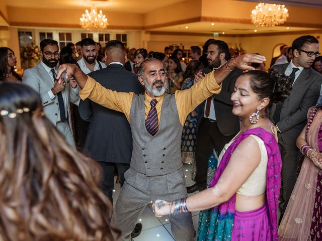 Manvir and Grishma&apos;s Wedding in Lower Froyle, Hampshire 135