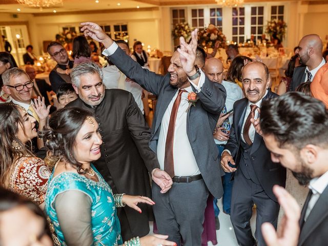 Manvir and Grishma&apos;s Wedding in Lower Froyle, Hampshire 143