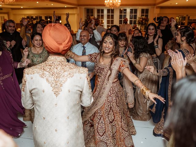 Manvir and Grishma&apos;s Wedding in Lower Froyle, Hampshire 149