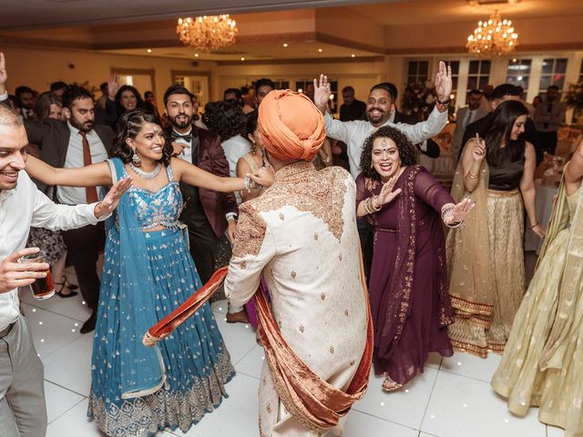 Manvir and Grishma&apos;s Wedding in Lower Froyle, Hampshire 159