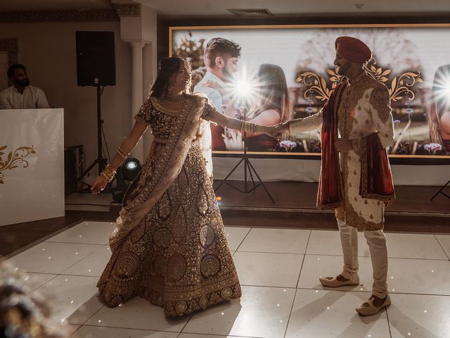 Manvir and Grishma&apos;s Wedding in Lower Froyle, Hampshire 161