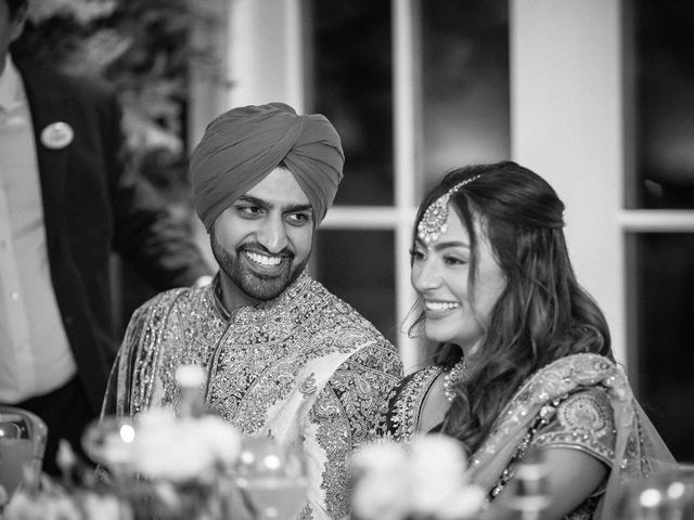 Manvir and Grishma&apos;s Wedding in Lower Froyle, Hampshire 167