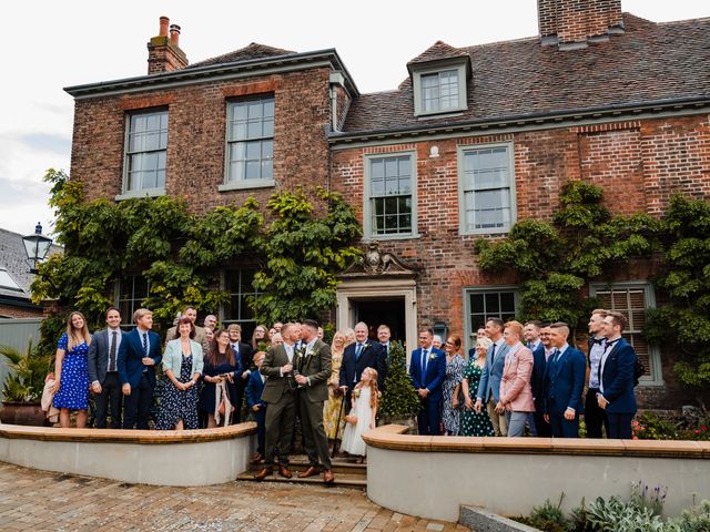 Tony and Tom&apos;s Wedding in Rochester, Kent 19