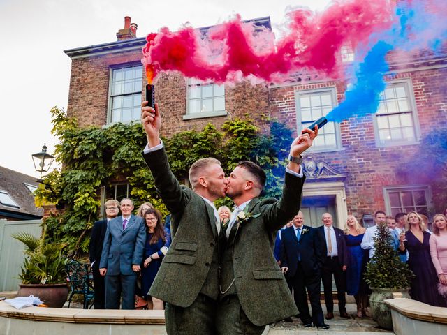 Tony and Tom&apos;s Wedding in Rochester, Kent 30