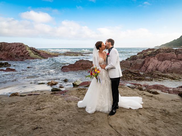 Shaun and Laura's Wedding in Looe, Cornwall 54