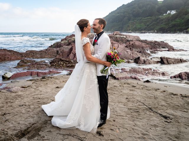 Shaun and Laura's Wedding in Looe, Cornwall 58