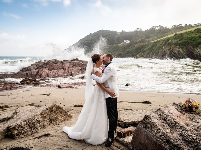 Shaun and Laura's Wedding in Looe, Cornwall 2