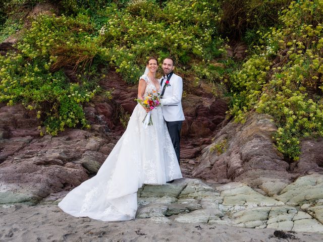 Shaun and Laura's Wedding in Looe, Cornwall 61