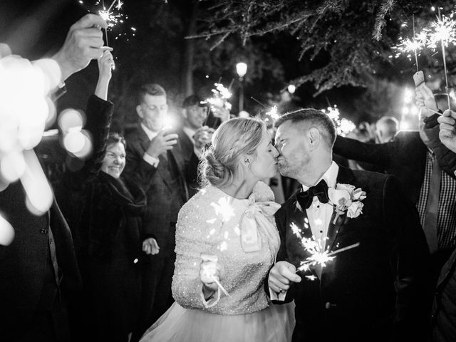 Paul and Karen's Wedding in Bramham, West Yorkshire 181