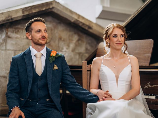 Rhys and Katie's Wedding in Hazlewood, North Yorkshire 21