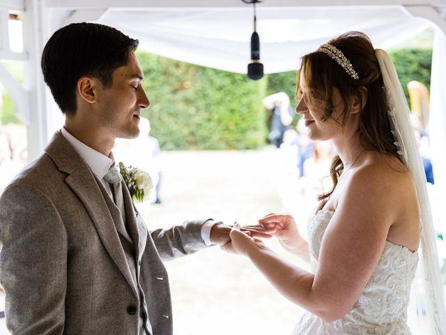 Richard and Sarah&apos;s Wedding in Stock, Essex 5