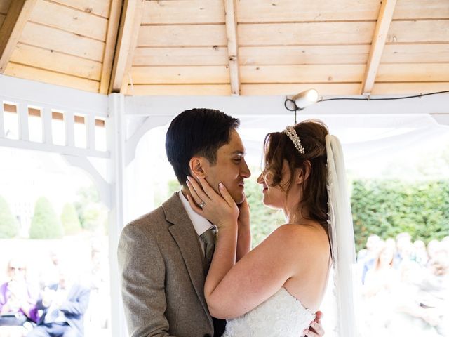 Richard and Sarah&apos;s Wedding in Stock, Essex 6