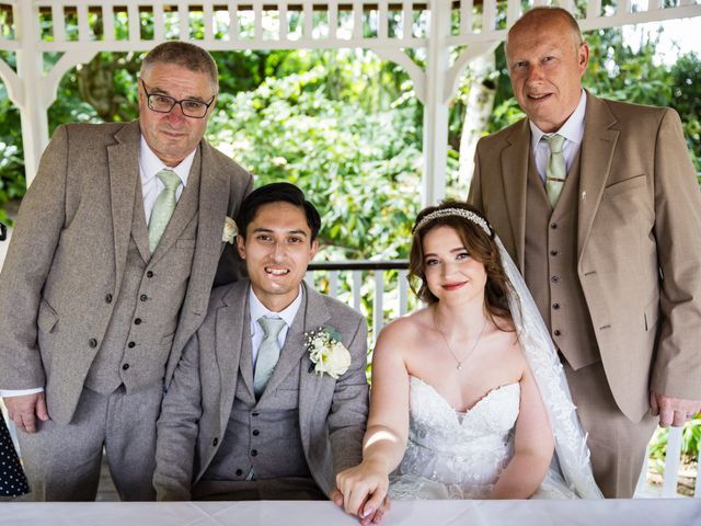 Richard and Sarah&apos;s Wedding in Stock, Essex 7