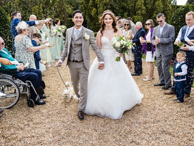 Richard and Sarah&apos;s Wedding in Stock, Essex 8