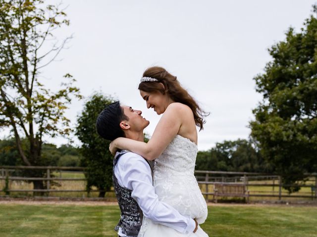 Richard and Sarah&apos;s Wedding in Stock, Essex 14