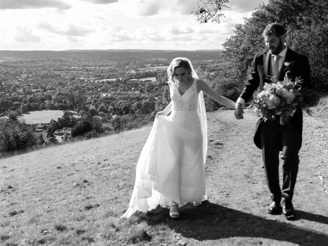 Greg and Steph's Wedding in Dorking, Surrey 7