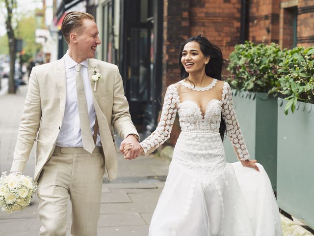 Krishna and Marek&apos;s Wedding in Islington, North London 17