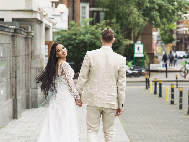 Krishna and Marek&apos;s Wedding in Islington, North London 23