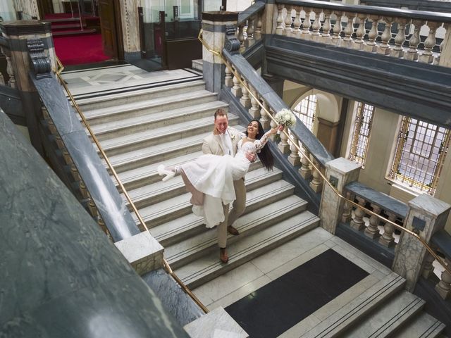 Krishna and Marek&apos;s Wedding in Islington, North London 28