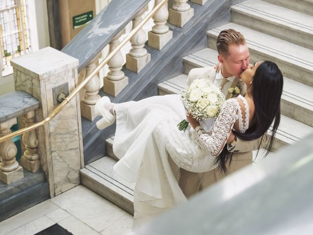Krishna and Marek&apos;s Wedding in Islington, North London 29