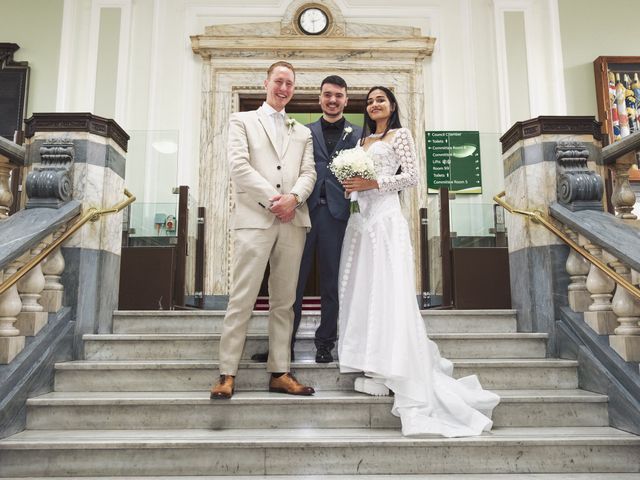 Krishna and Marek&apos;s Wedding in Islington, North London 44