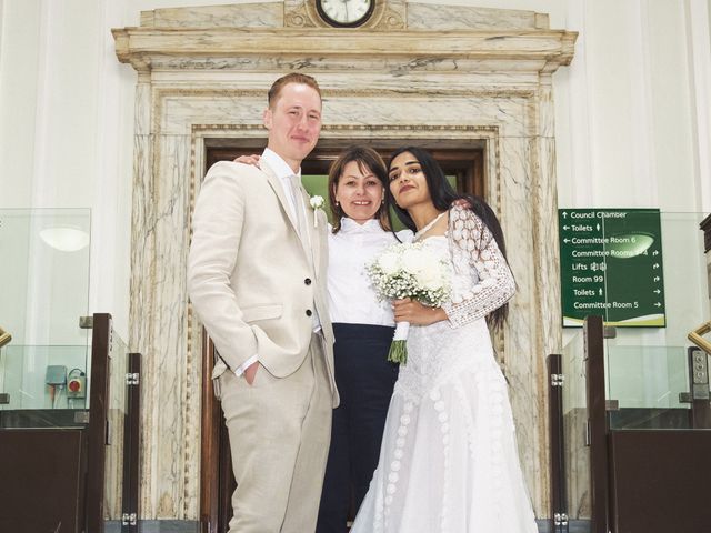 Krishna and Marek&apos;s Wedding in Islington, North London 45
