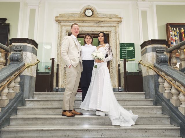 Krishna and Marek&apos;s Wedding in Islington, North London 46