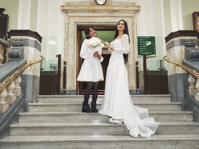 Krishna and Marek&apos;s Wedding in Islington, North London 47