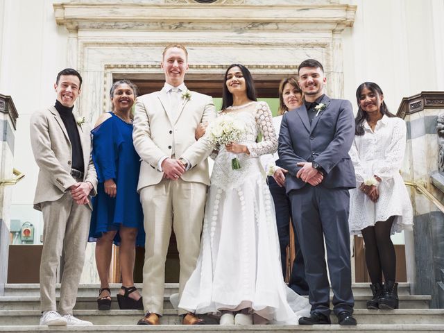 Krishna and Marek&apos;s Wedding in Islington, North London 50