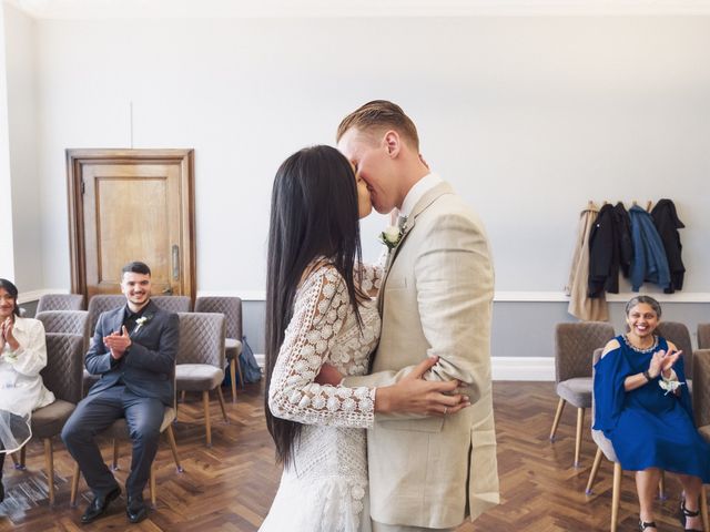 Krishna and Marek&apos;s Wedding in Islington, North London 61