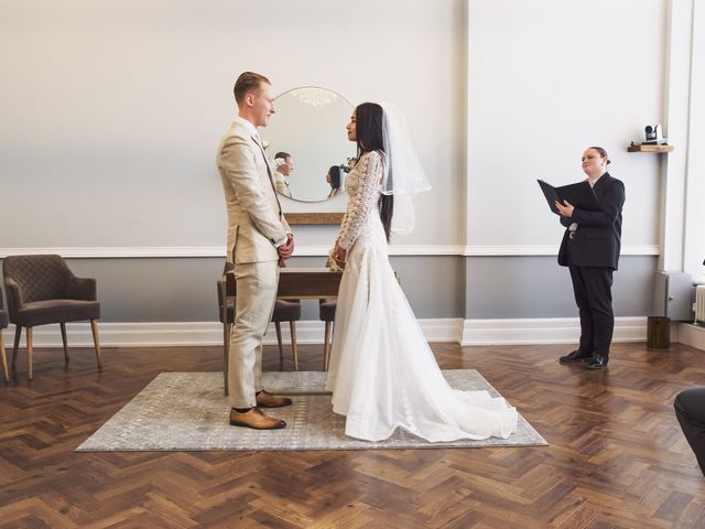 Krishna and Marek&apos;s Wedding in Islington, North London 66