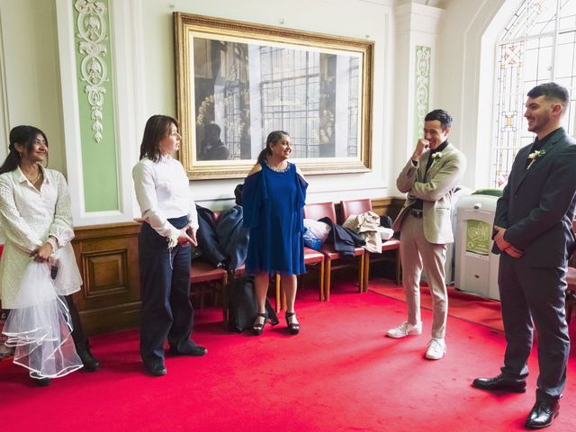 Krishna and Marek&apos;s Wedding in Islington, North London 80