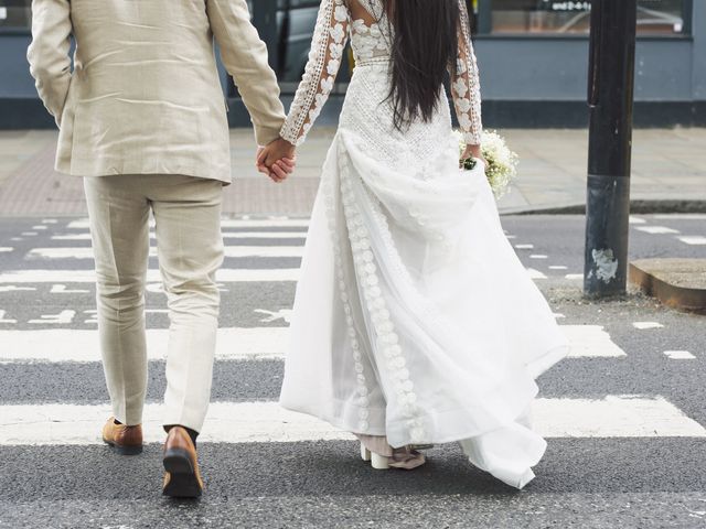 Krishna and Marek&apos;s Wedding in Islington, North London 89