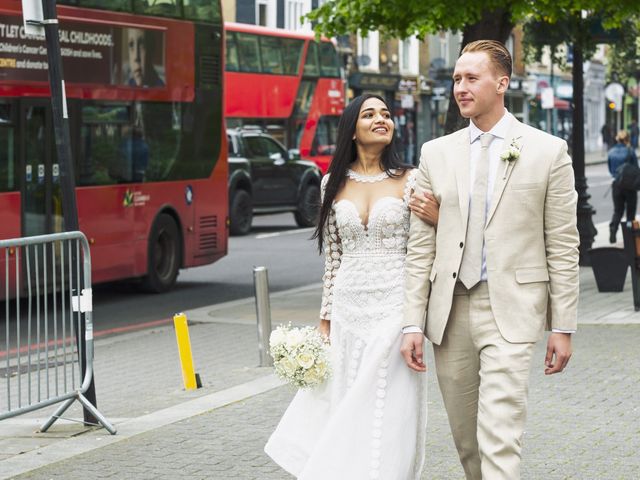 Krishna and Marek&apos;s Wedding in Islington, North London 90