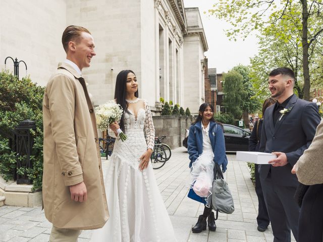 Krishna and Marek&apos;s Wedding in Islington, North London 94