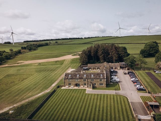 Paul and Rebecca's Wedding in Ingbirchworth, Penistone, South Yorkshire 3