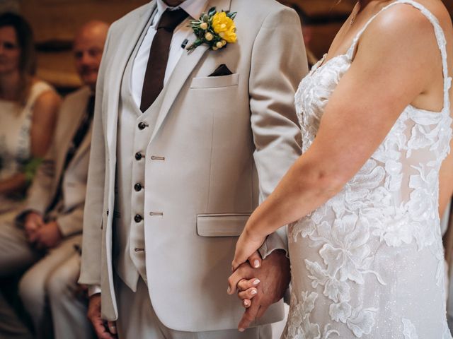 Paul and Rebecca's Wedding in Ingbirchworth, Penistone, South Yorkshire 18