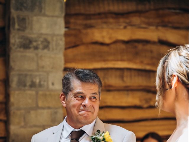 Paul and Rebecca's Wedding in Ingbirchworth, Penistone, South Yorkshire 19