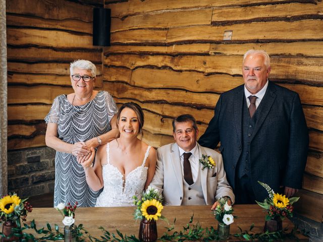 Paul and Rebecca's Wedding in Ingbirchworth, Penistone, South Yorkshire 22