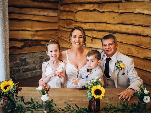 Paul and Rebecca's Wedding in Ingbirchworth, Penistone, South Yorkshire 23