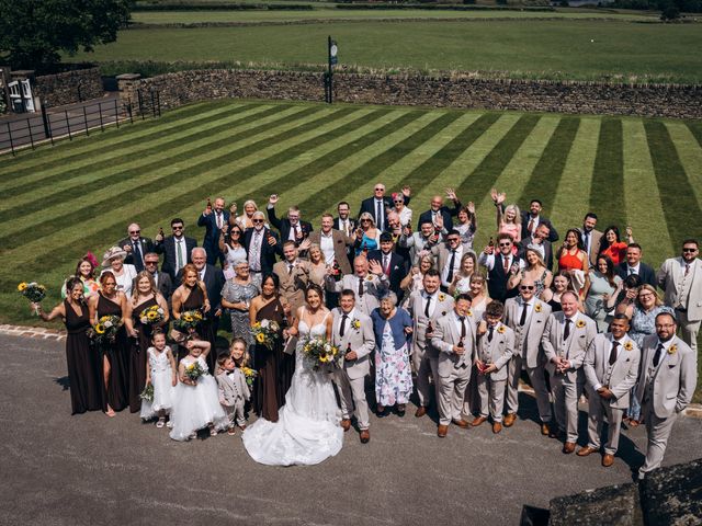 Paul and Rebecca's Wedding in Ingbirchworth, Penistone, South Yorkshire 25