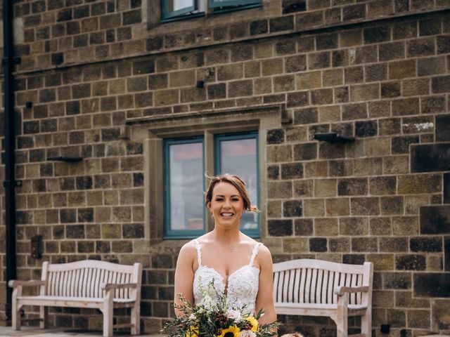 Paul and Rebecca's Wedding in Ingbirchworth, Penistone, South Yorkshire 27