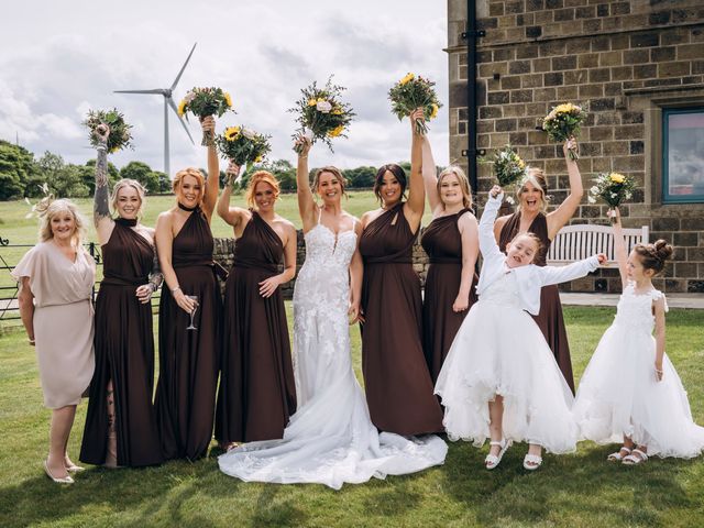 Paul and Rebecca's Wedding in Ingbirchworth, Penistone, South Yorkshire 30