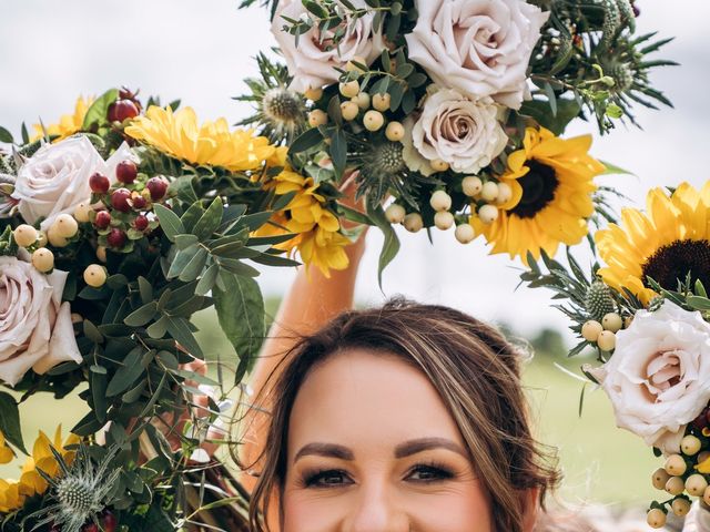 Paul and Rebecca's Wedding in Ingbirchworth, Penistone, South Yorkshire 32