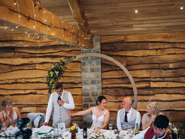 Paul and Rebecca's Wedding in Ingbirchworth, Penistone, South Yorkshire 45