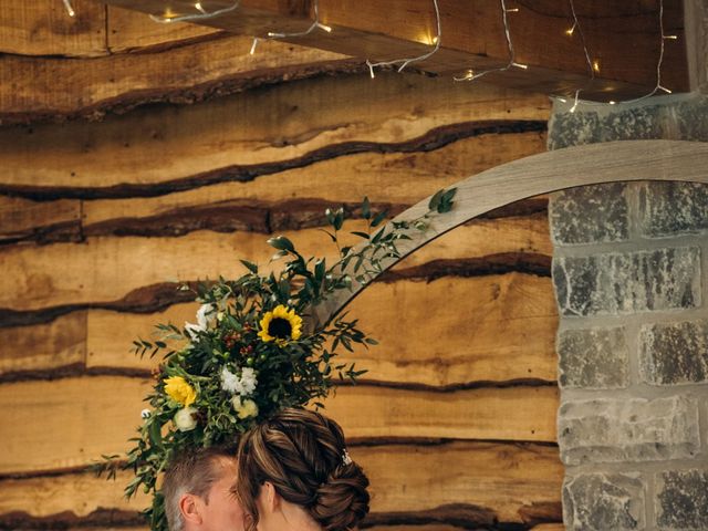 Paul and Rebecca's Wedding in Ingbirchworth, Penistone, South Yorkshire 46