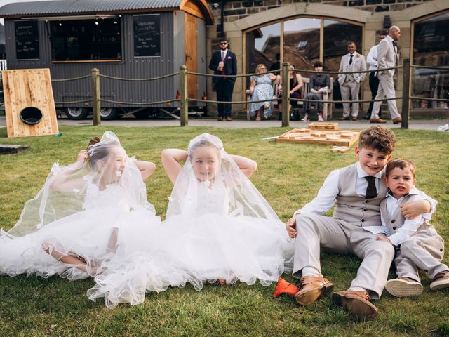 Paul and Rebecca's Wedding in Ingbirchworth, Penistone, South Yorkshire 47